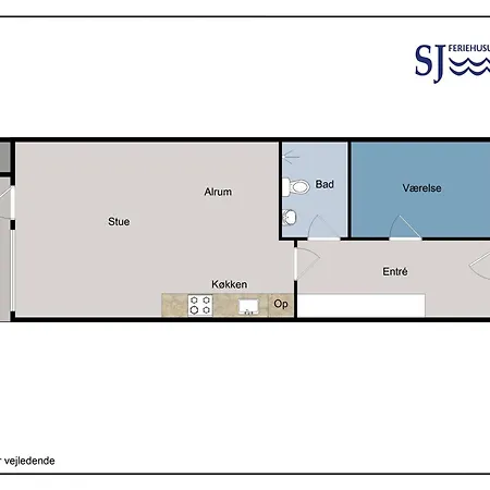 Renoveret Til 2 Voksne Sj3132 Daire Henne Strand